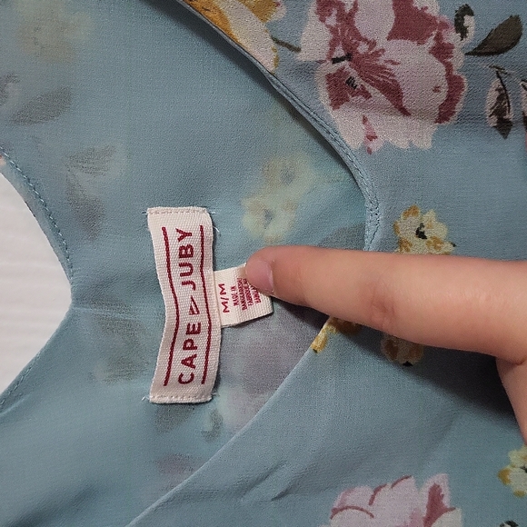 Floral cropped tank - Picture 2 of 4